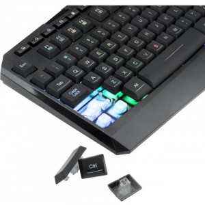 Kit Gaming Redragon S101 Combo, Tastatura Iluminata RGB, Mouse Optic 7200dpi - Img 6