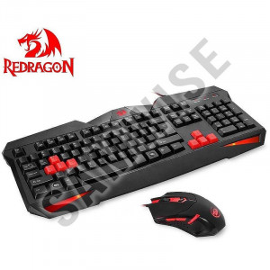 Kit Gaming, Tastatura Vajra + Mouse Redragon Centrophorus 4000 FPS, 2000 dpi - Img 1