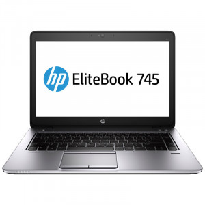 Laptop HP 14" EliteBook 745 G2, AMD Quad-Core A10-7350B 2.1GHz, 8GB DDR3, SSD 128GB, 1366x768 - Img 1