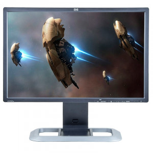 Monitor LCD HP 24" LP2475W IPS, Grad A, 1920x1200 Full HD, 5ms, Dual DVI, HDMI, USB, Cabluri incluse - Img 1
