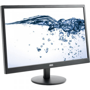 Monitor LED 23.6" AOC E2470SWDA, 1920x1080, 5ms, VGA, DVI, Grad A- Cabluri incluse - Img 2