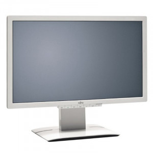 Monitor LED 23" Fujitsu Siemens P23T-6 White, Grad A, 1920x1080, 5ms, DVI, VGA, DisplayPort, Cabluri incluse - Img 2