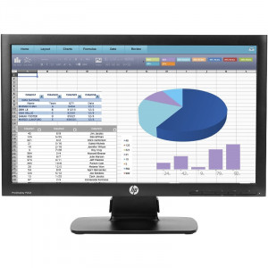 Monitor LED HP ProDisplay P202, 20 inch, 1600x900, DisplayPort, VGA, Cabluri incluse - Img 1