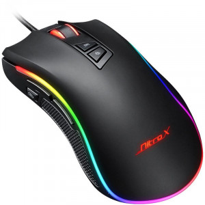 Mouse Gaming Inter-Tech NitroX GT-300+, Optic, 4000 dpi, 8 butoane - Img 2