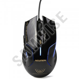 Mouse Gaming Newmen N500 Black, 1600 DPI, Selector DPI + Mousepad - Img 5