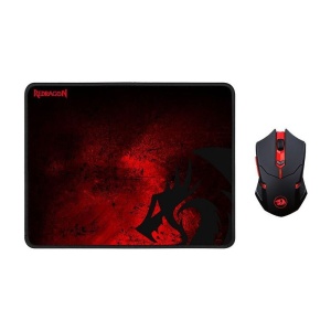 Mouse Gaming Redragon M601WL Centrophorus & Mousepad, Open Box