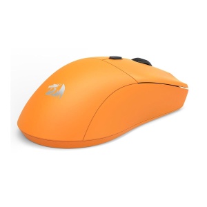 Mouse gaming wireless bluetooth si cu fir Redragon Sparda portocaliu 45K DPI ultra usor - Img 4