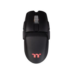Mouse gaming wireless si bluetooth Thermaltake Premium Argent M5 iluminare RGB negru - Img 4