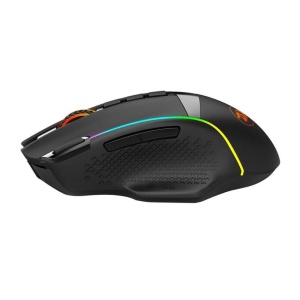 Mouse gaming wireless si cu fir Redragon Enlightment Pro negru iluminare RGB - Img 4