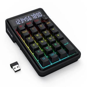 Numpad mecanic Bluetooth cu si fara fir Redragon Cove negru iluminare RGB - Img 4