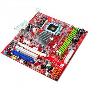 Placa de baza MSI MS-7366 Ver: 3.1 , LGA775, 2 x DDR2, 4 x SATA2, PCI-Express x16 - Img 2