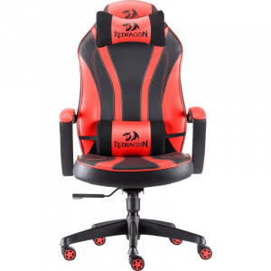 Scaun Gaming Redragon Metis negru-rosu - Img 1