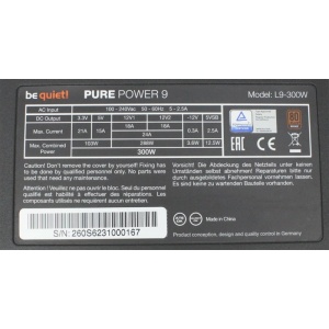Sursa Be quiet! Pure Power 9 300W, 80+ Bronze - Img 3