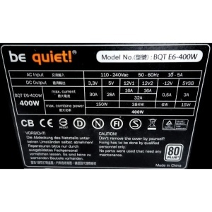 Sursa be quiet! Straight Power E6, 80+ 400W - Img 3