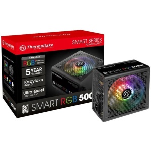 Sursa Gaming Thermaltake Smart Iluminare RGB 500W, Open Box - Img 3