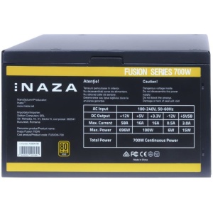 Sursa Inaza Fusion, 80+ Gold, 700W, Open Box - Img 4