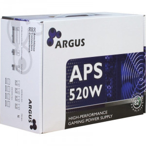 Sursa Inter-Tech Argus 520W, 4x SATA, 6+2 PCI-E, 4x Molex, Vent 120 mm, PFC Activ - Img 3