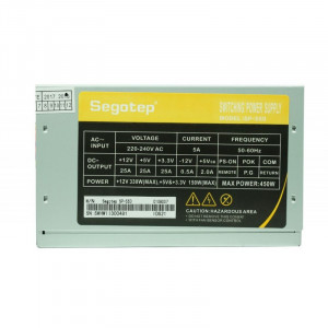 Sursa Segotep SP-550 450W, 2x SATA, 2x Molex - Img 4
