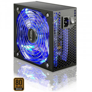 Sursa SUPER FLOWER AMAZON 450W SF-450P14HE, 6 x SATA, 8 x Molex, Vent. 140mm - Img 1