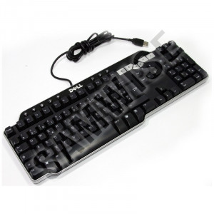 Tastatura DELL, USB SK-8135, Taste control multimedia si navigare web, 2 x iesiri USB 2.0 - Img 1