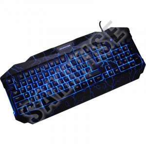 Tastatura Gaming Newmen GL800, iluminata LED, Taste multimedia - Img 1