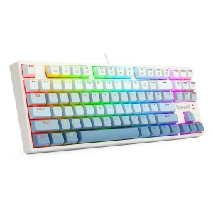 Tastatura Gaming Redragon Cass TKL RGB Mecanica Blue Switch, Open Box