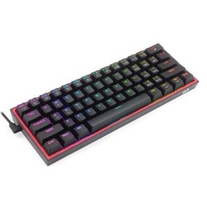 Tastatura Gaming Redragon Fizz Black RGB Mecanica Red Switch, Open Box - Img 7