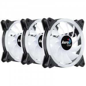 Ventilator Aerocool Duo 12 Pro ARGB 120mm ​Three Fan Pack cu controller H66F - Img 4