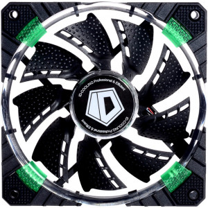 Ventilator ID-Cooling CF-12025-G, Green LED, 120mm - Img 2