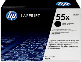 Incarcare cartus toner CE255X pentru HP P3015dn – 12.500 pag