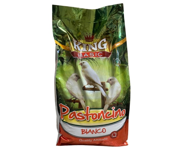 Manitoba Pastoncino Bianco - Hrana completa pentru canari albi - 15kg