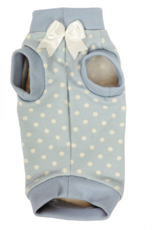 Tricou Puppy a pois - Albastru