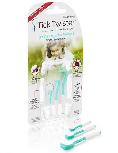 Croseta extras capuse - O'Tom Tick Twister - set 3 buc.