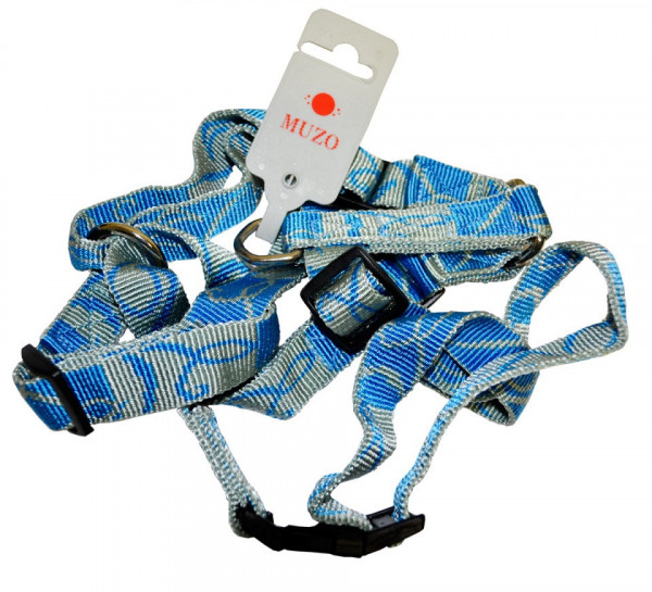 Ham nylon Symbol 3 - 2.5cm - Albastru