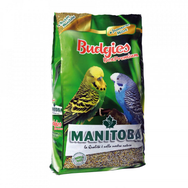 Manitoba Budgies Best Premium - Hrana completa pentru pasari - 1kg