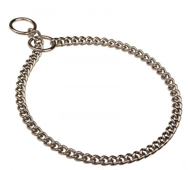 Zgarda dresaj zala scurta Sprenger, crom - 55cm