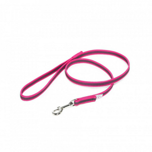 Lesa JK9 Color & Gray, antiderapanta, cu maner - 14mmx1m - Roz