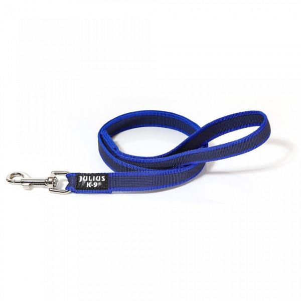 Lesa JK9 Color & Gray, antiderapanta, cu maner - 20mmx3m - Albastru