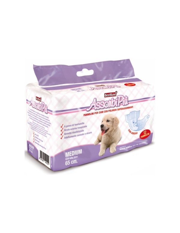 Scutece absorbante - M - 12buc.