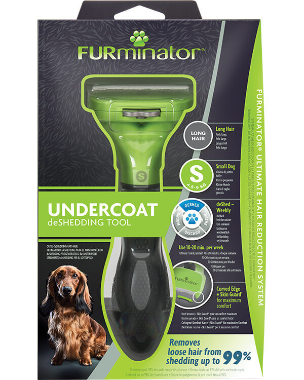 Trimmer profesional Furminator, blana lunga - S