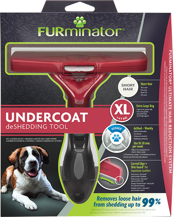 Trimmer profesional Furminator cainie, blana scurta - XL