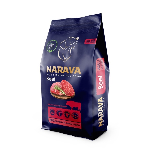 Barkin Adult All Size – hrană uscată cu vită, 15 kg