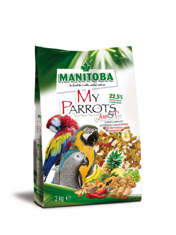 Manitoba My Parrots Ara & C - Hrana completa pentru papagali - 2kg