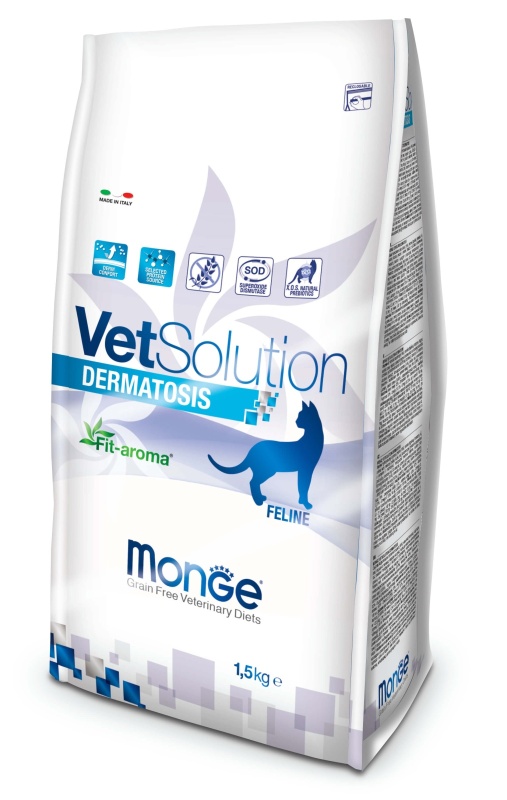 Monge VetSolution Dermatosis Feline - 1.5kg