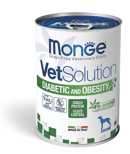 Monge VetSolution Diabetic & Obesity - 400g