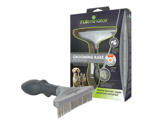 Pieptene Furminator Rake - Caini si pisici