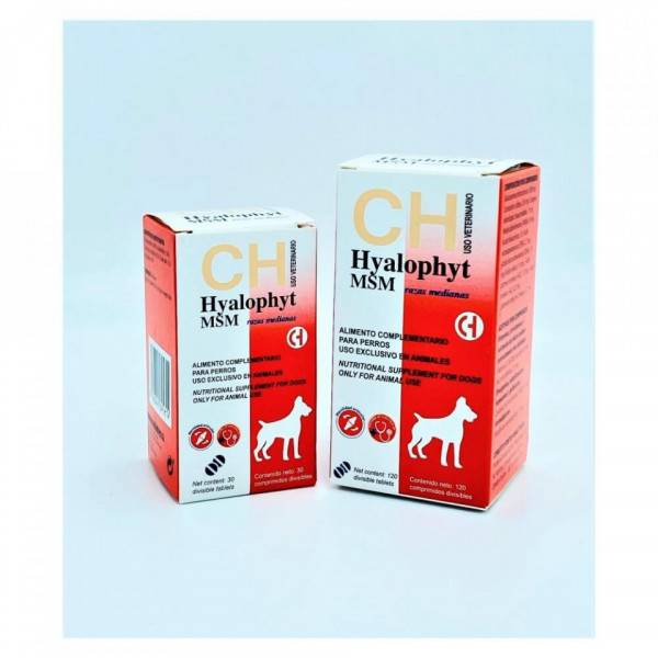 Hyalophyt MSM Medium - Supliment pentru articulatii - 120cpr.