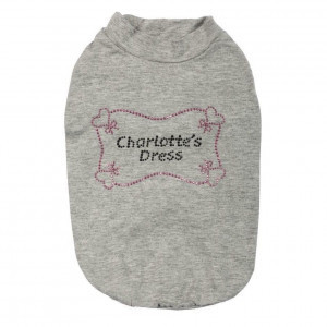 Tricou Charlotte - L - Gri