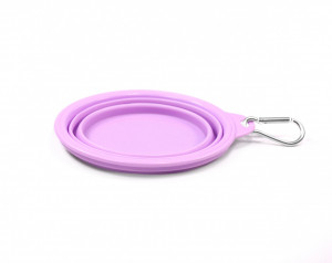 Castron pliabil, carabiniera - 450ml - Lila - Img 3