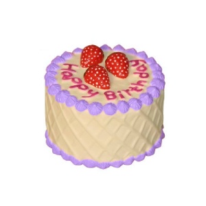 Jucarie pentru caini - Tort, 10 cm, Kerbl